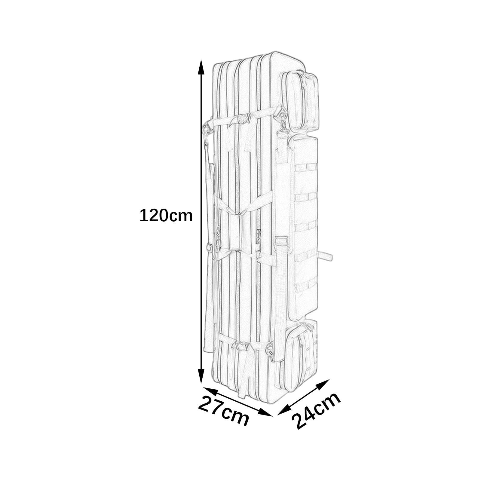 Fenteer Funda Protectora para Caña de Pescar