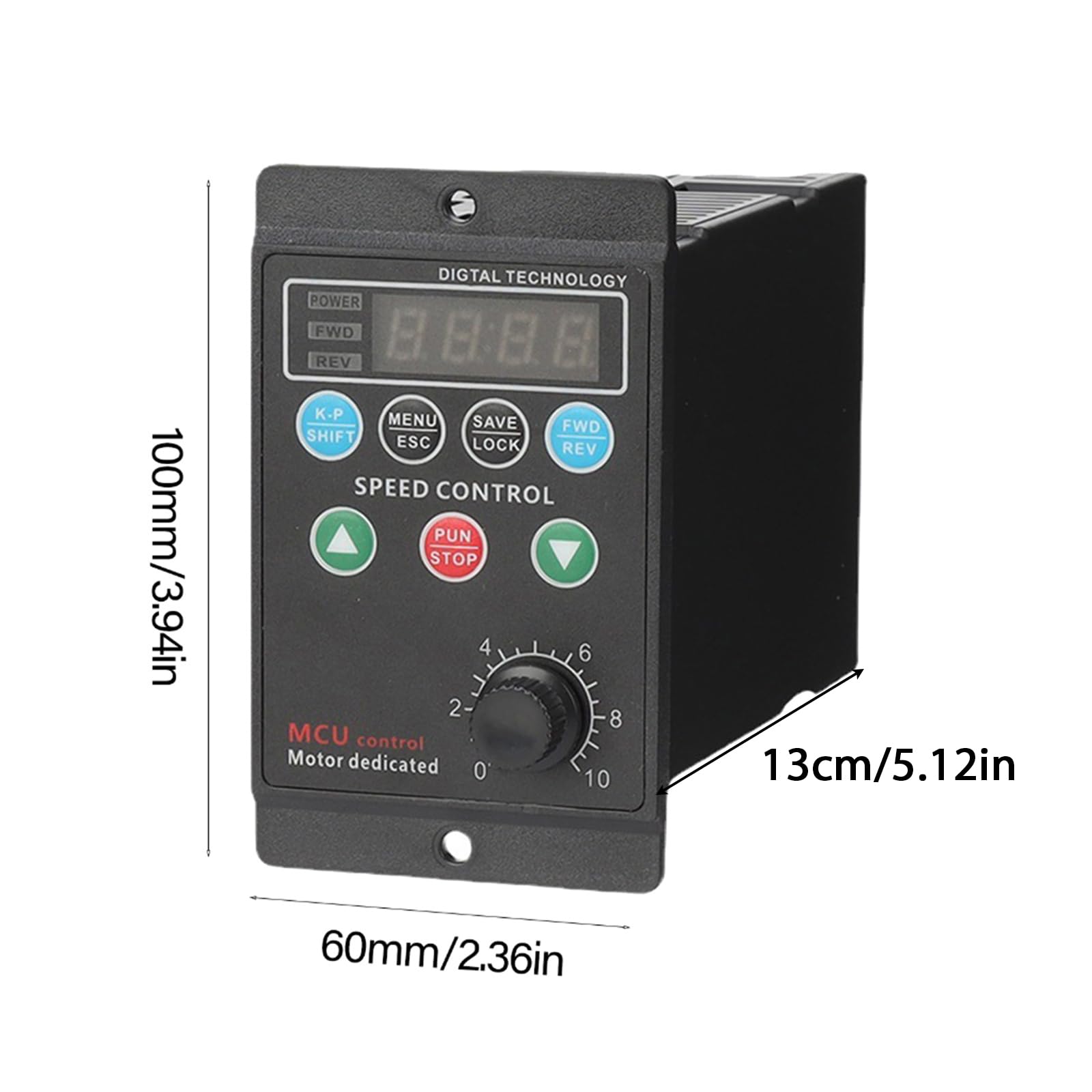 Controlador programable de velocidad del motor 750 W AC220 para velocidad en aplicaciones industriales, controlador trifásico