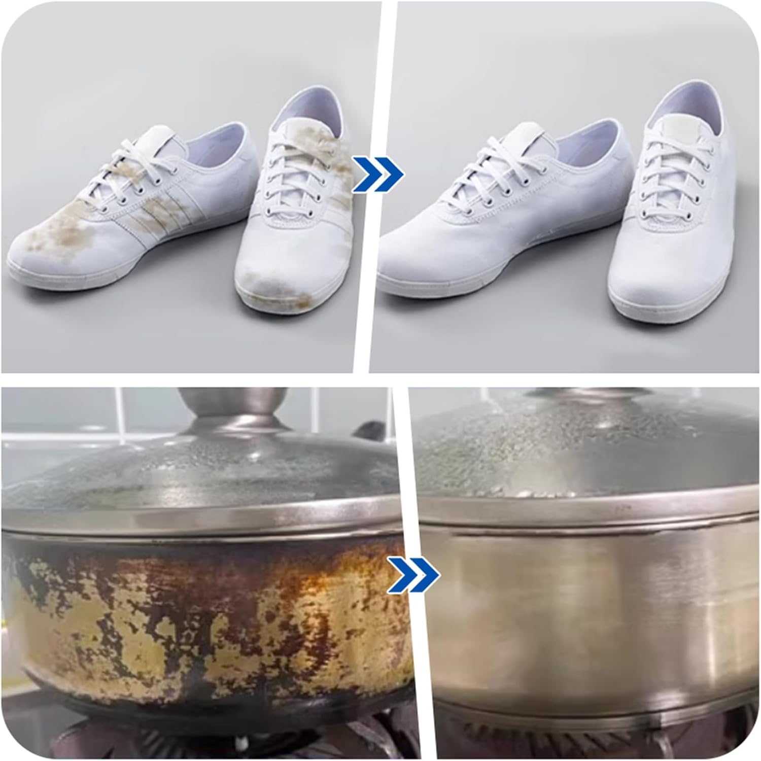 Crema smacchiante multiuso per bucato, detergente per macchie ostinate, detergente multiuso e smacchiatore per bucato, crema per la pulizia rapida delle macchie ostinate degli indumenti (2)
