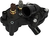 Vista 44 de Ensamble de carcasa de termostato IRONTEK con sensor 2L2Z8592AA para Ford Explorer 2002-2010, Explorer Sport Trac 2007-2010, para Mercury