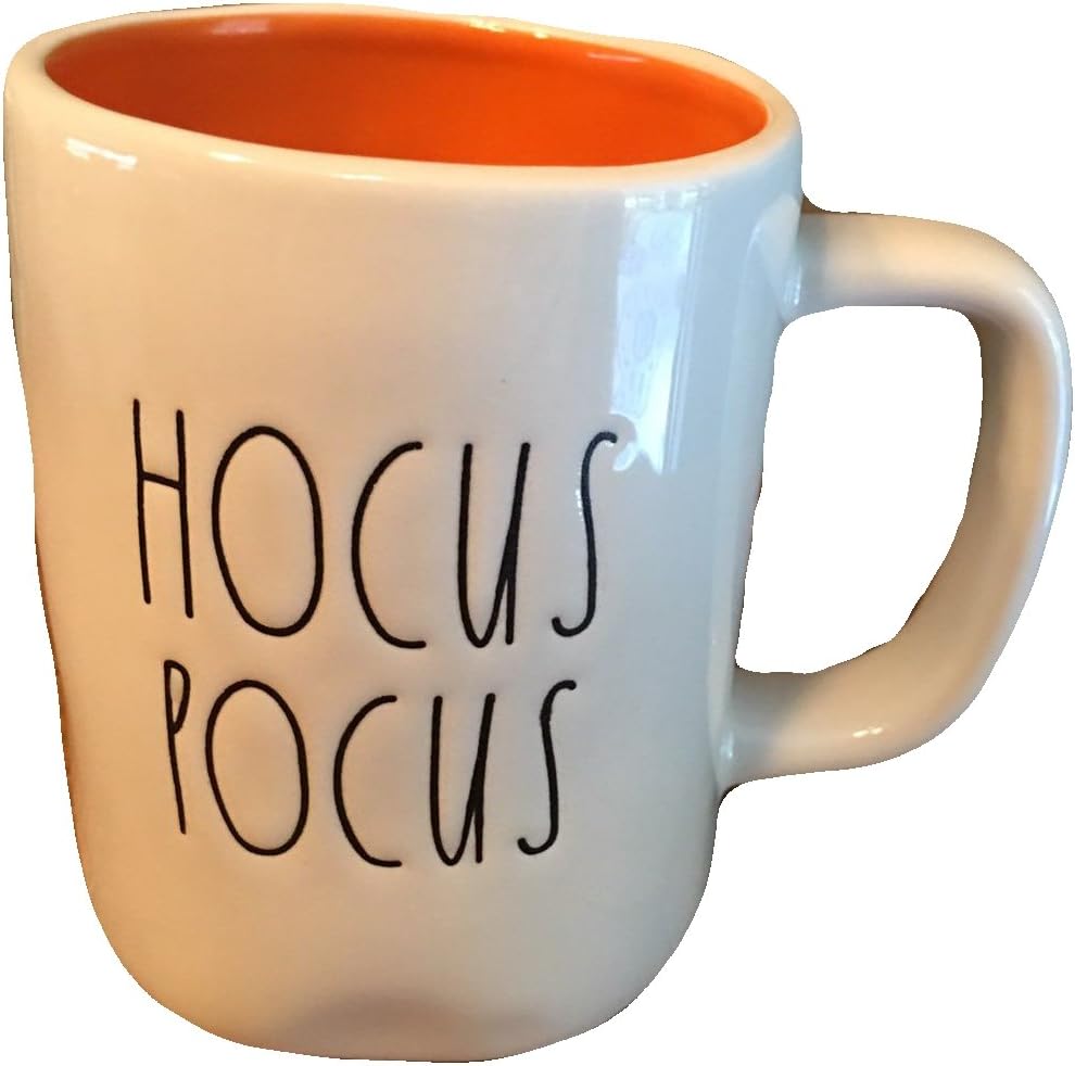 Rae Dunn Hocus Pocus Large Letter Halloween Cup Mug Artisan Collection