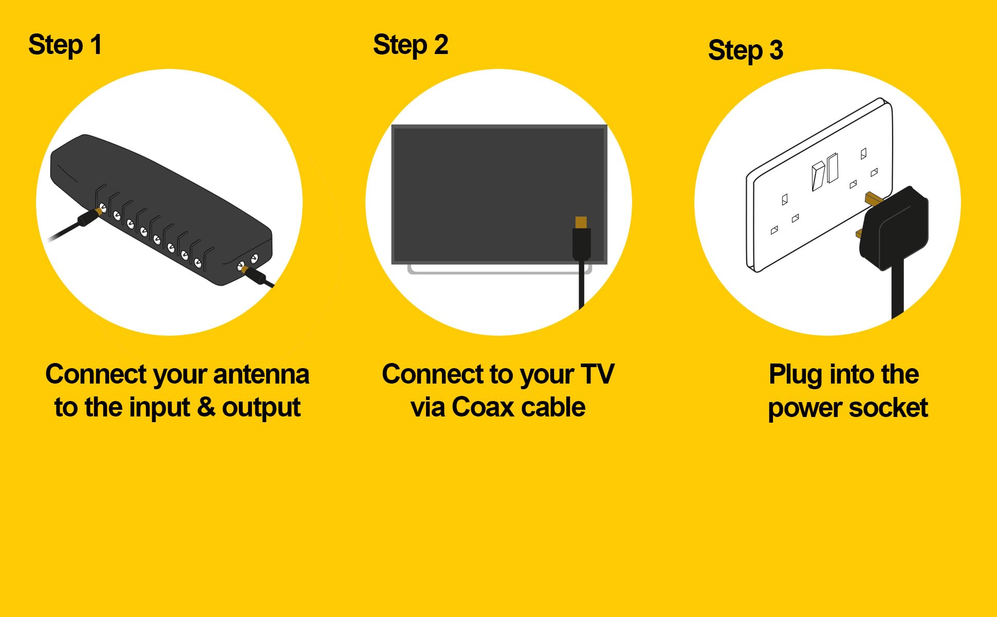Amplificatore di segnale antenna TV a 8 vie, migliora la qualità dell'immagine e la ricezione del canale, compatibile con bypass IR, filtro LTE 4G/5G integrato, Freeview HD UHF Ch 21-60, 4K