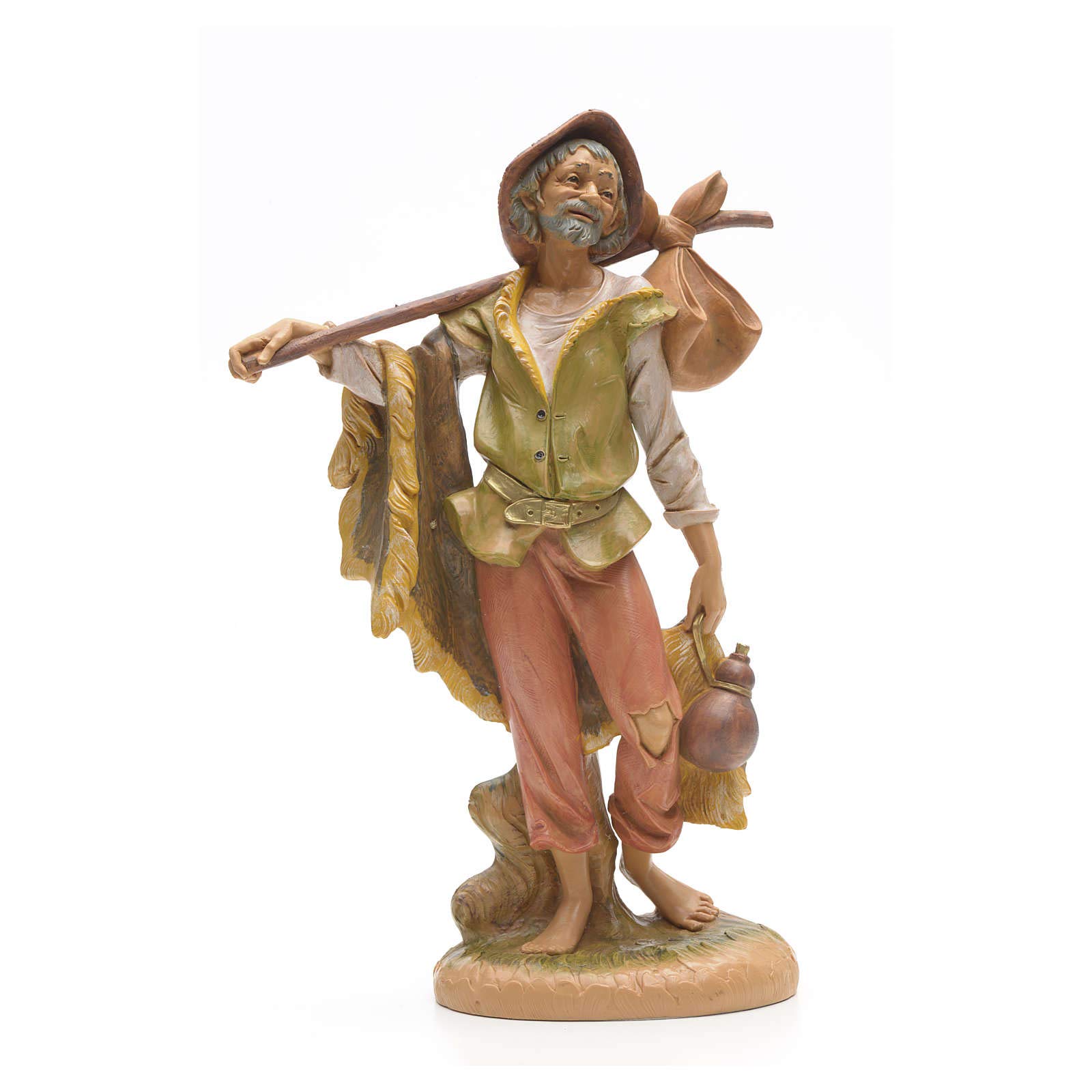 Joueur de musette crèche Fontanini 85 cm résine | vente en ligne sur