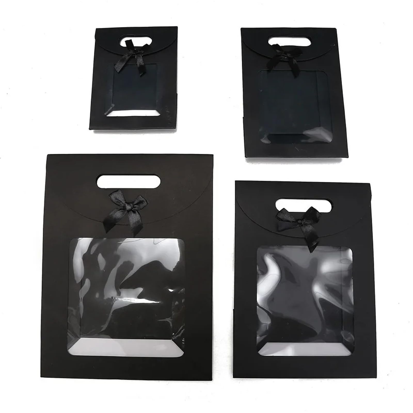 Bolsas Regalo Bolsa de regalo con ventana transparente 10/20 piezas