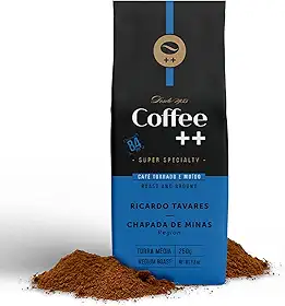 Coffee Mais │Café Super Especial Torrado e Moído│ Ricardo Tavares - Chapada de Minas │100% Arábica │Torra Média | 250g