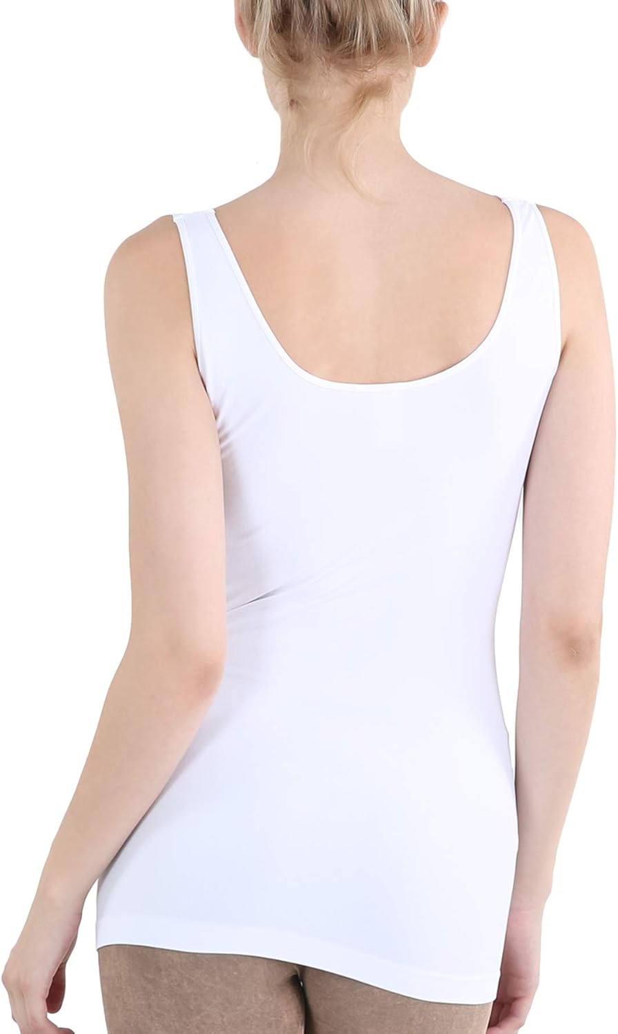 NIKIBIKI Women Seamless Reversible Classic Tank Top, Made in U.S.A, One Size - Image 2
