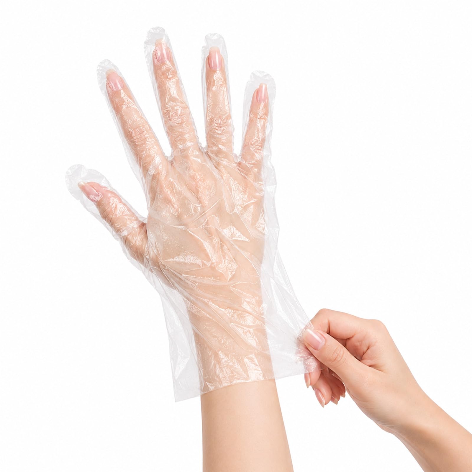 Einweghandschuhe HDPE Transparent 30000 Stück Lebensmittel Einmalhandschuhe | puderfrei, reißfest, Friseurhandschuhe, Bäckerhandschuhe, Dieselhandschuhe, lebensmittelecht, Damen, Herren, Großpackung