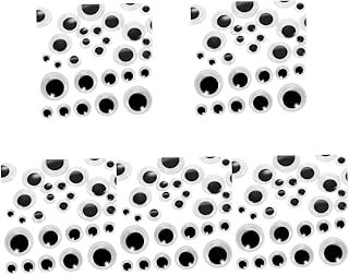 ABOOFAN 600 Peças Olhos Que Brilham No Escuro Mexem Olhos Arregalados Pequenos Globos Oculares Arregalados Mexem Globos Oculares Olhos Brilhantes Bastões Grandes Globos Oculares