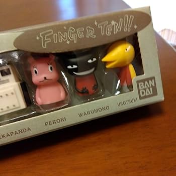 指人形　FOR AGES 15&OLDER Amazon.co.jp: アランジアロンゾ FINGER TEN!! 指人形 10体