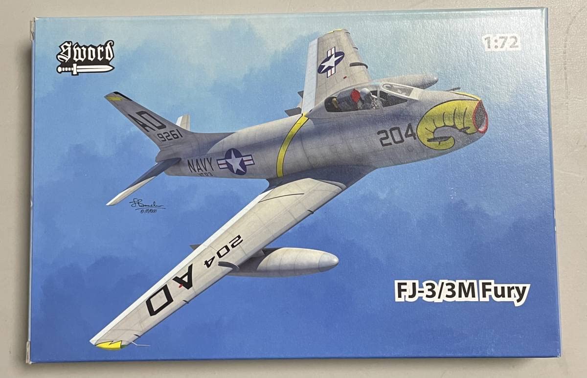(未使用･未開封品)　Sword 1/72 アメリカ海軍 FJ-3M フューリー プラモデル SWD72109 wyeba8q Amazon | Sword 1/72 アメリカ海軍 FJ-3M フューリー プラモデル