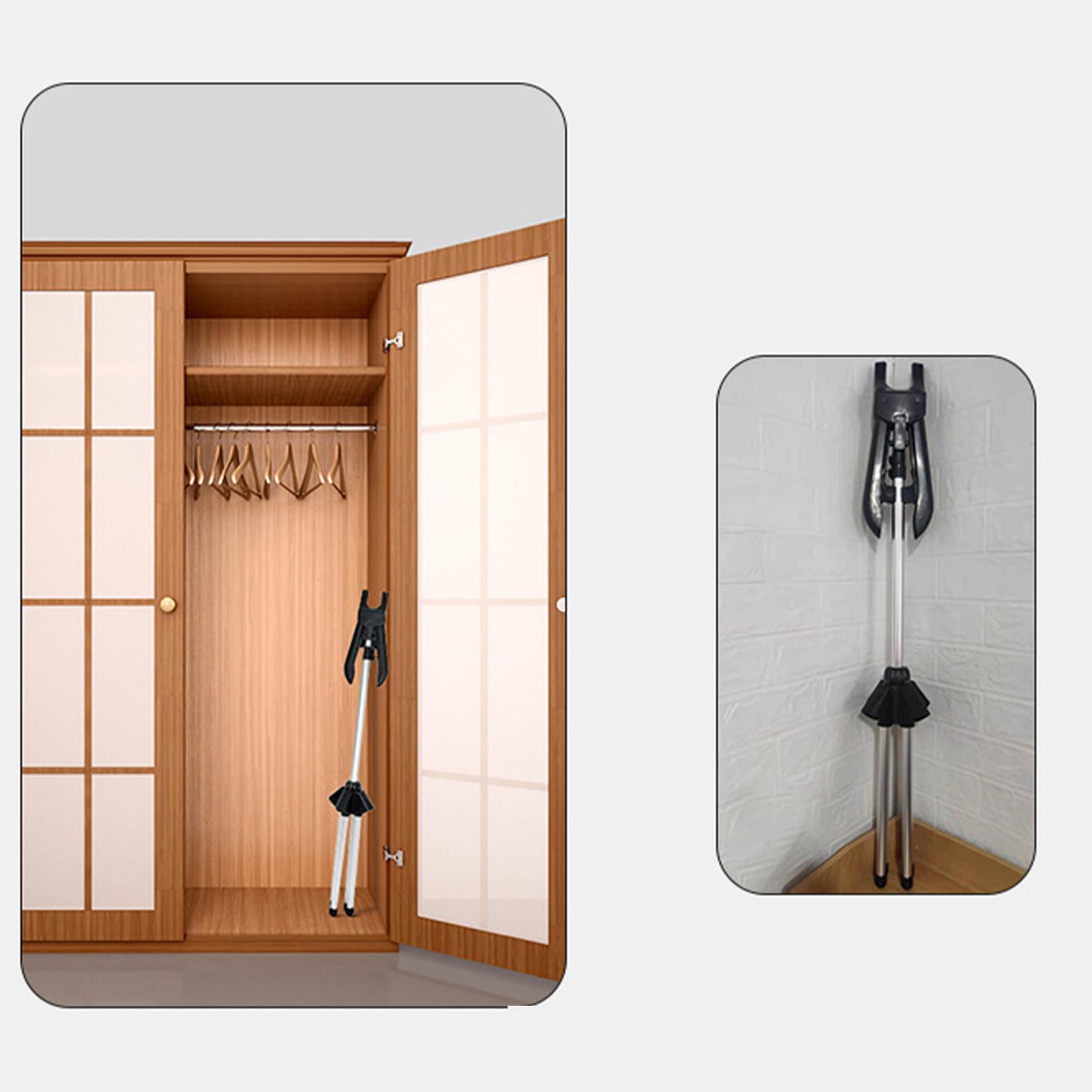 Supporto Vapore per Abbigliamento, Appendiabiti per Stirare a Vapore, Guanto da Stiro Incluso Attrezzatura Pieghevole Cura Tessili per Camera da Letto Bagno Lavanderia