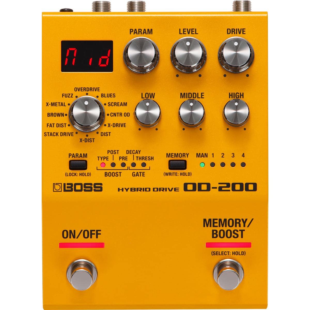 BOSS OD-200 Hybrid Drive ギターエフェクター Amazon.com: BOSS OD-200 Hybrid Drive Guitar Pedal (OD-200