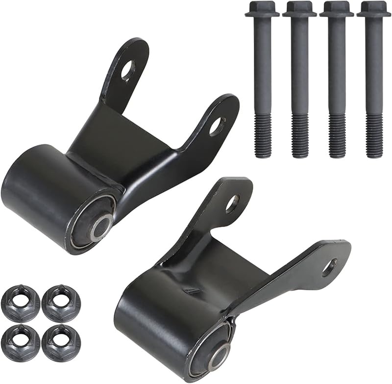 Kit de suporte do jumelo traseiro da mola de lâmina labwork para Chevrolet Avalanche, Silverado, Suburban e GMC Sierra, Yukon 2000–2013 – 1 kit