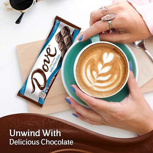 Miniatura 4 de Dove - Barras de chocolate de tamaño individual de 1.44 onzas de CANDY CABIN (MilkChocolate, 6 unidades)