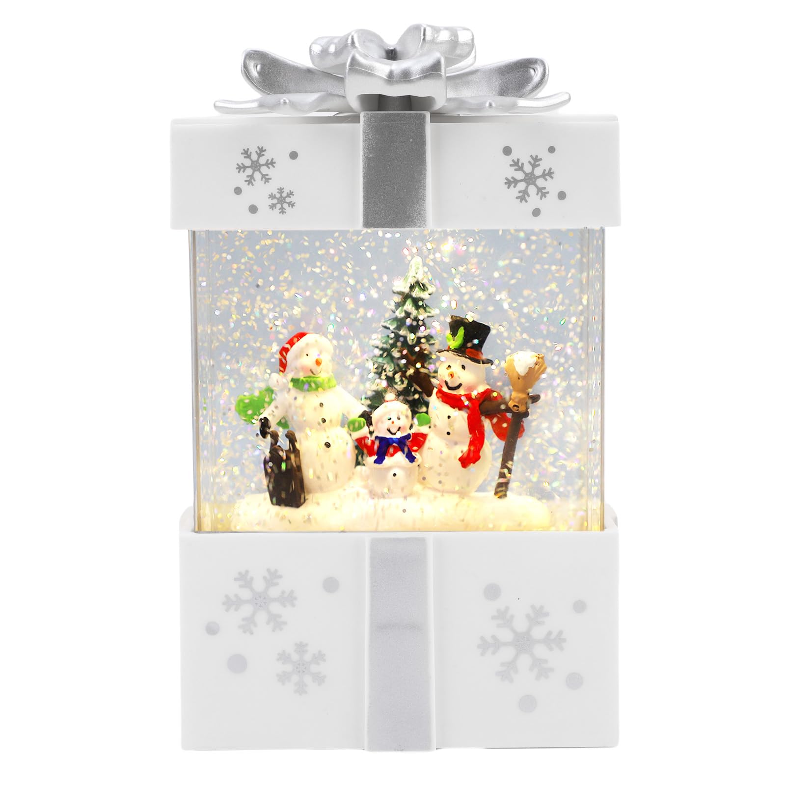 Carillon Natalizio Scintillante, Alimentato Tramite USB, 12 Cm