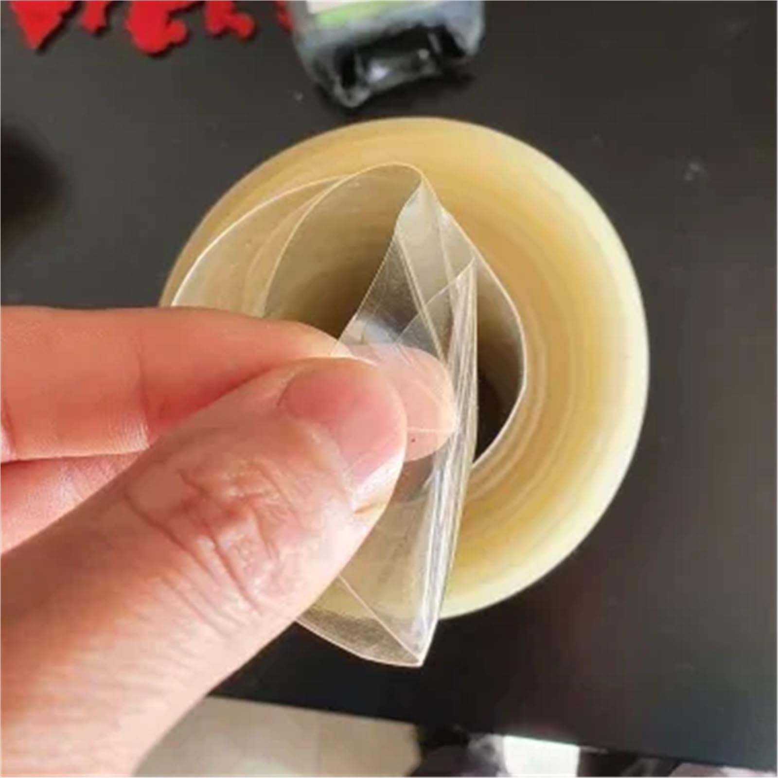 1/5 M 18650 Szerokość Opaski Na Akumulator 130 Mm ~ 600 Mm Opakowanie Rurki Termokurczliwej Z PVC Izolowana Obudowa Litowa Film Rękaw Kablowy Folia Termokurczliwa(Clear,Width 258mm Dia164mm,5 M)