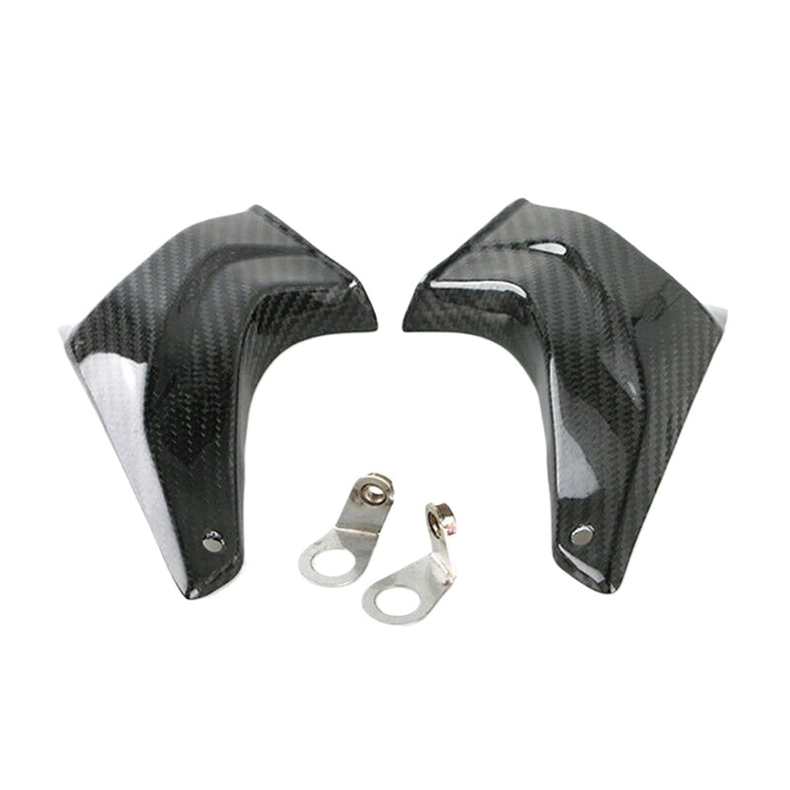 Compatible con Conducto De Refrigeración De Pinza Yamaha R1. | Aspecto de fibra de carbono, estructura duradera, se vende por par for instalación directa.