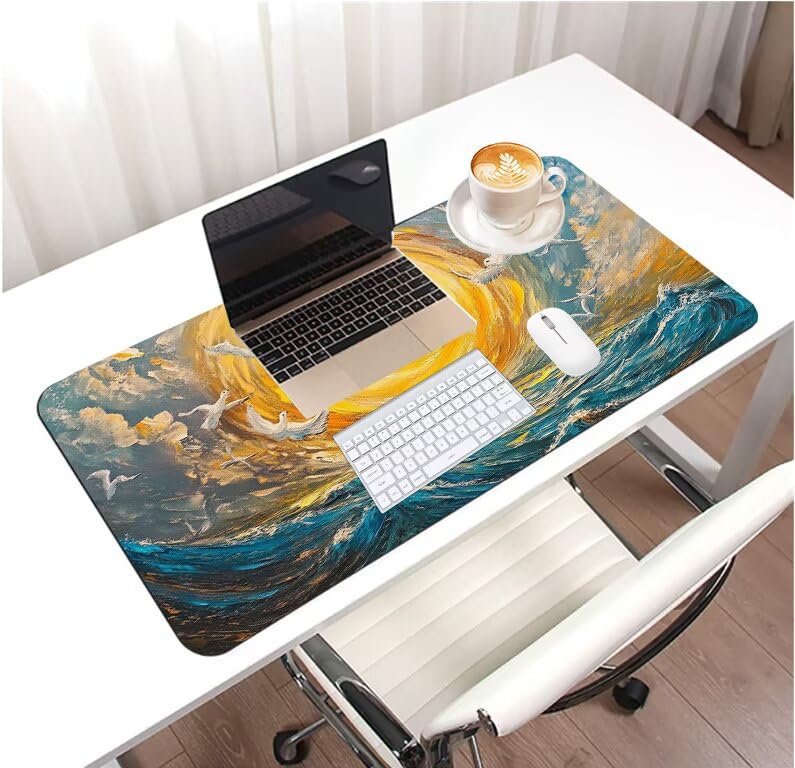 Tapis souris XXL étanche pour une vitesse et précision améliorées sur PC de jeu - 3