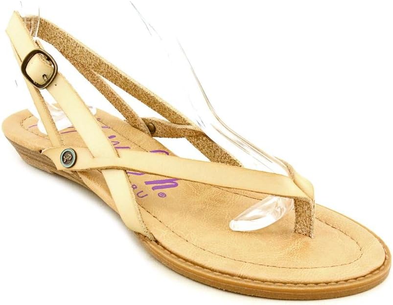 Blowfish Women's Baker Natural Dyecut Sandal 8.5 M