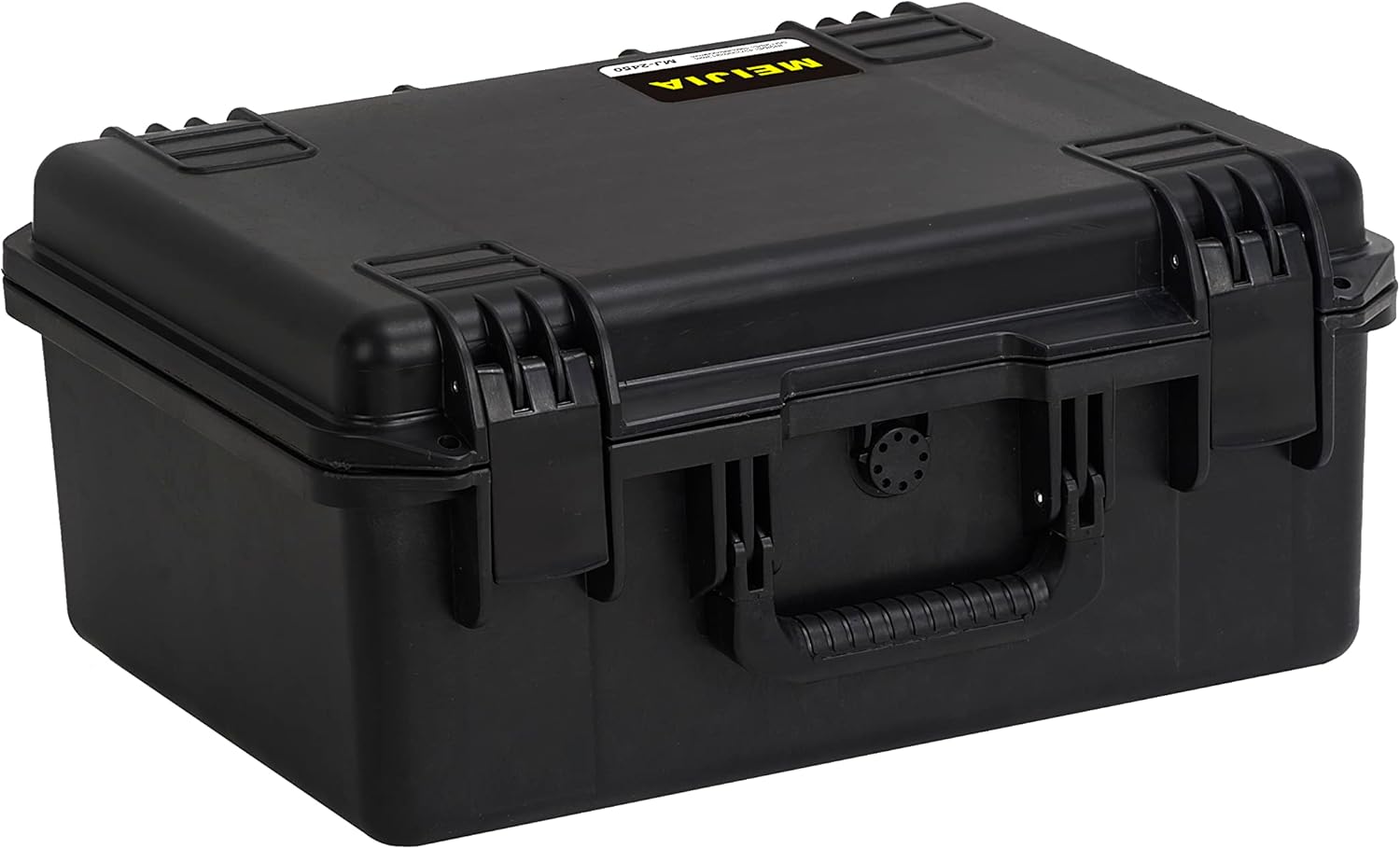 MEIJIA Premium Waterproof Hard Compact Camera Case with customizable fit foam,Full Protection with Light&Convenient Design,19.3"x15.25"x9.01",Elegant Black - Image 6