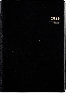 高橋 手帳 2026年 A5 ウィークリー デスクダイアリー 黒 No.95 (2025年 12月始まり)