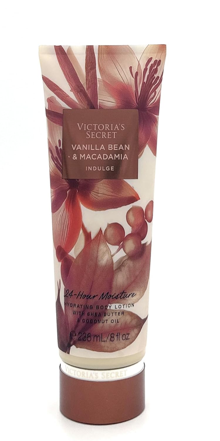 Victoria's Secret Fragrance Lotion Vanilla Bean & Macadamia 8.0 Fl Oz