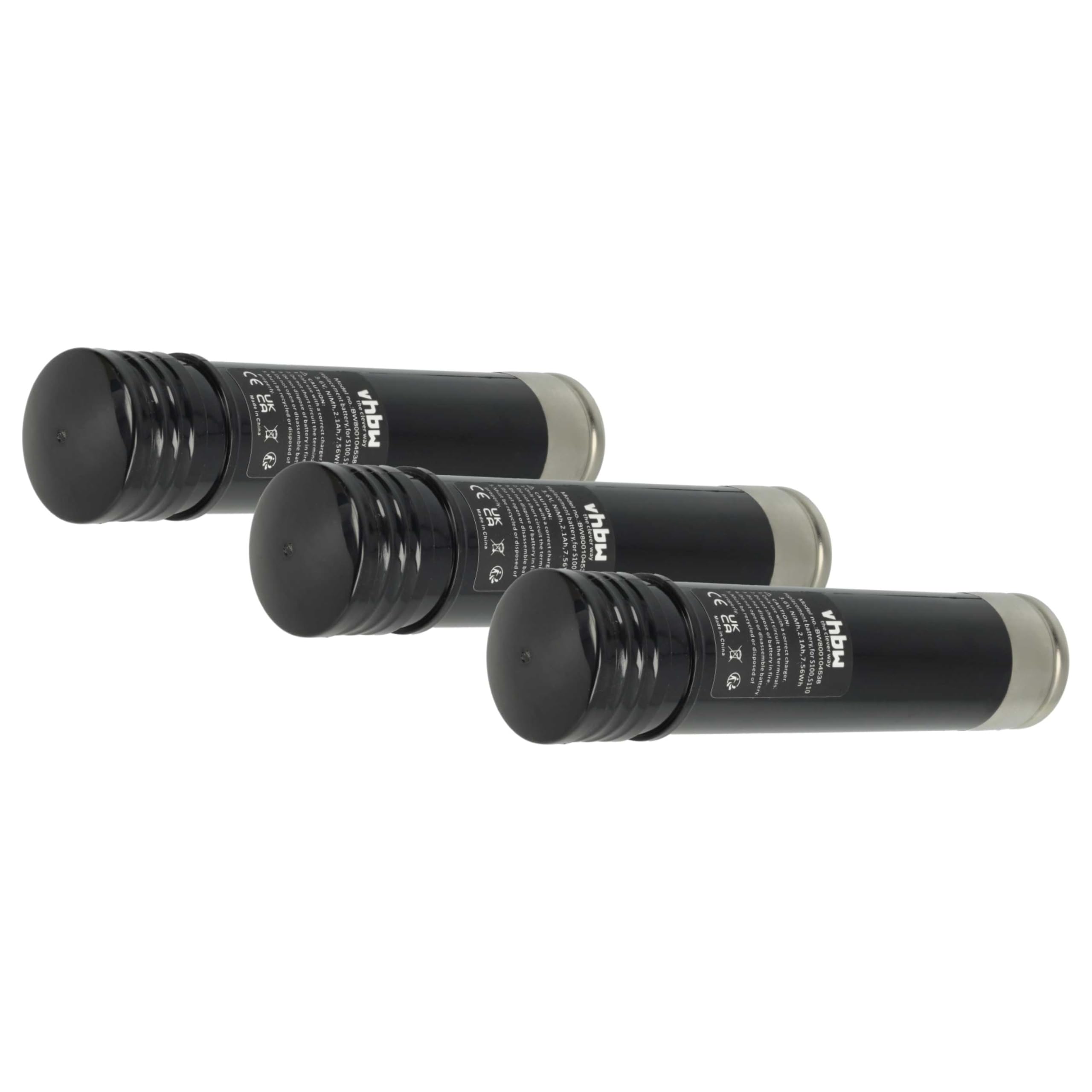 vhbw 3X Batteries Compatible avec Black & Decker Versapak VP321