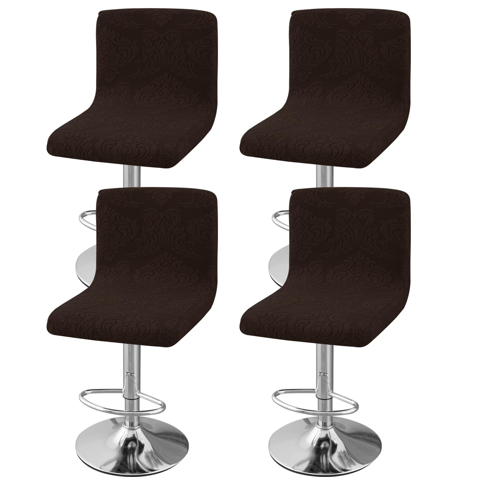 Chair Covers Bar Stool Cover 4pc Bar Chair Cover Swivel Bar Stool Slipcover