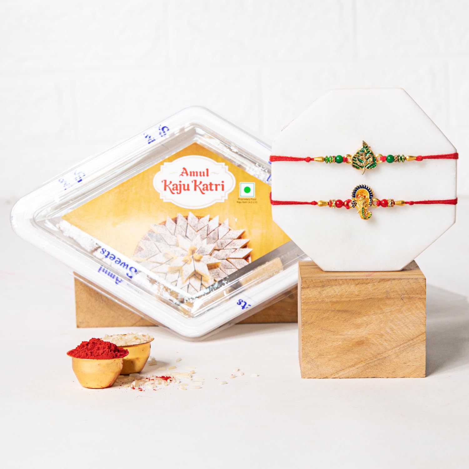 See full amazon price history chart for Kaameri Bazaar set of 2 Rakhi with Sweets Combo - Rakhi for brother with Kaju Katli gift pack - Raksha bandhan rakhi gift for brother with sweets combo - Om Ganesha Rakhi Kaameri Bazaar set of 2 Rakhi with Sweets Combo - Rakhi for brother with Kaju Katli gift pack - Raksha bandhan rakhi gift for brother with sweets combo - Om Ganesha Rakhi (B0D9W9WJZ4) Amazon Price History, Amazon Price Tracker