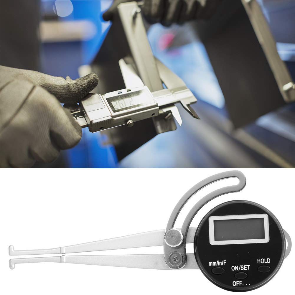 Calibrador Digital Portátil De Interiores Y Exteriores con Pantalla Led, Rango De Medición De 0 A 150 Mm, Resolución De 0,1 Mm, Bloqueo Ajustable, para Mediciones External Caliper