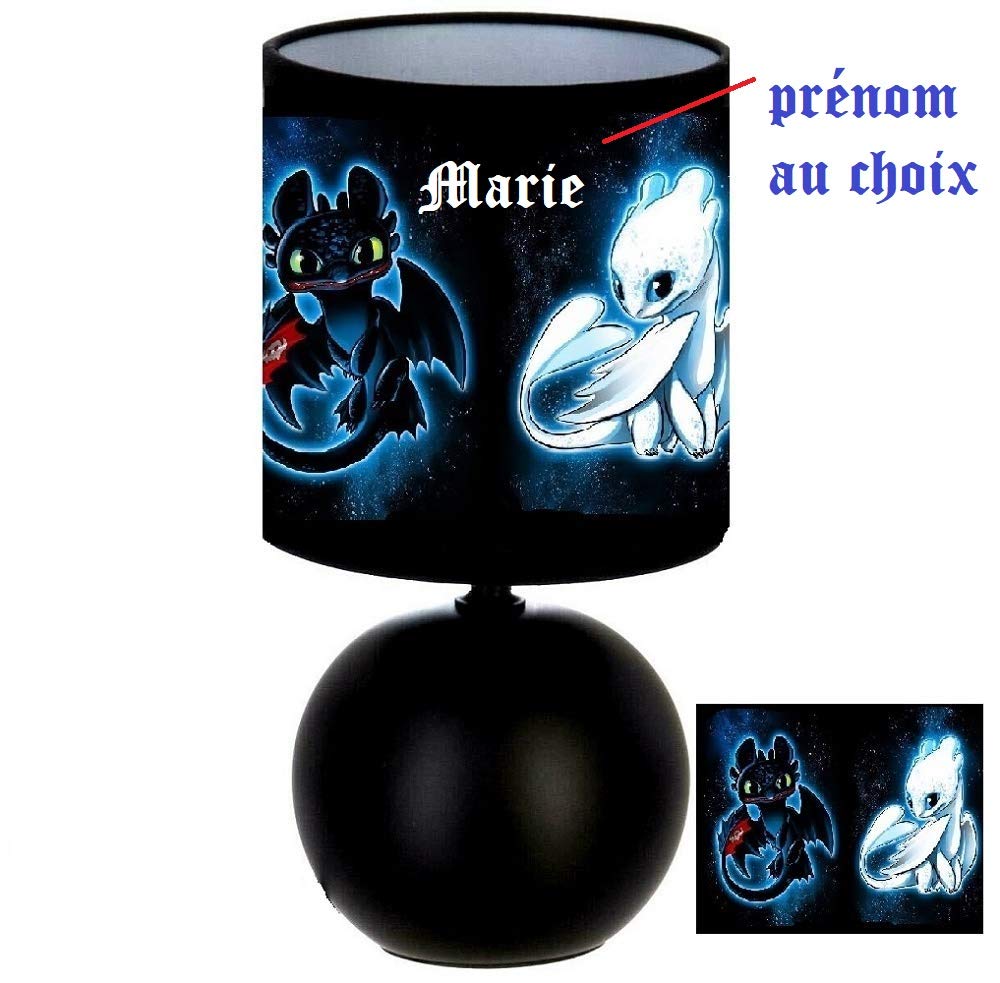 PRESENT Lampe de chevet VAIANA la légende du bout du monde création artisanale N° 4