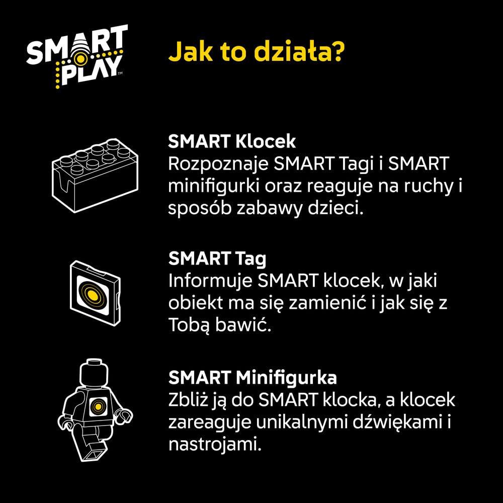 LEGO Star Wars SMART Play: Myśliwiec TIE Dartha Vadera 75421 | Interaktywna zabawka dla dzieci 8+, seria SMART Play, prezent Star Wars, klocki dla chłopca i dziewczynki, 473 elementy