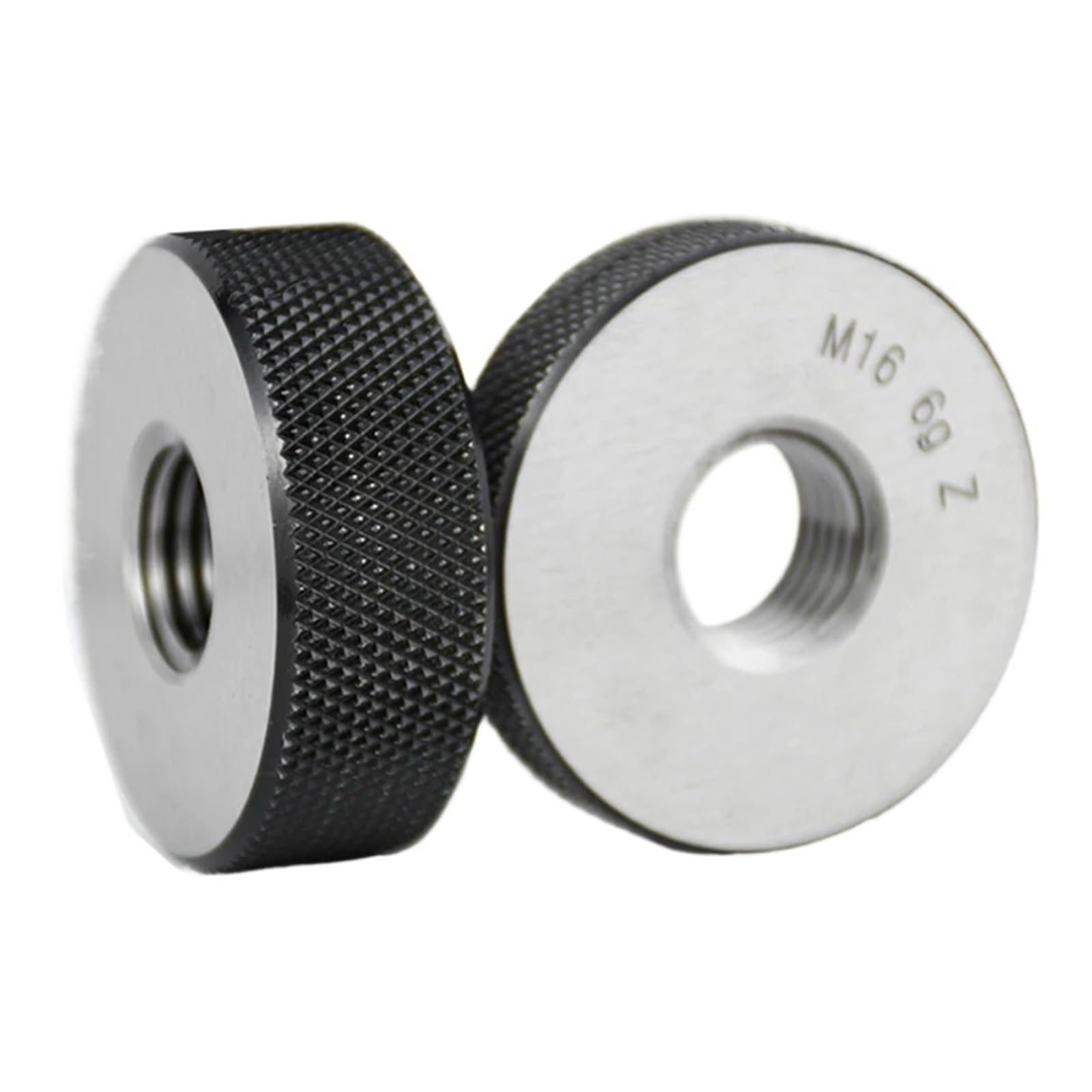 Szablon do gwintów, zestaw 2 sztuk, Go-No-Go-Go-Go-Go-Gage, metryczny, 6 G, M3 do M16 (M3 x 0,5)