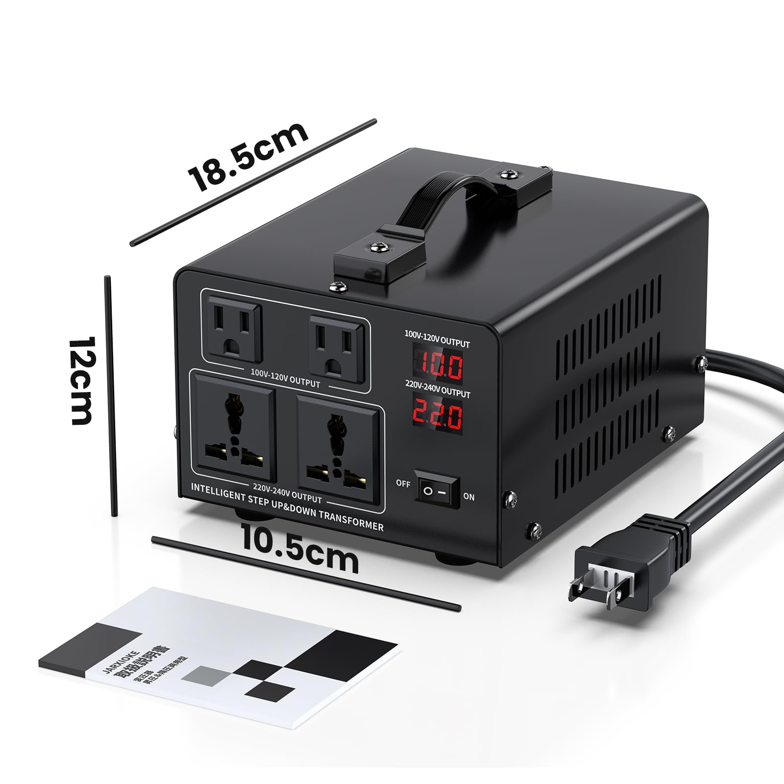 Amazon.co.jp: JARXIOKE 変圧器 1000VA アップトランス ダウントランス