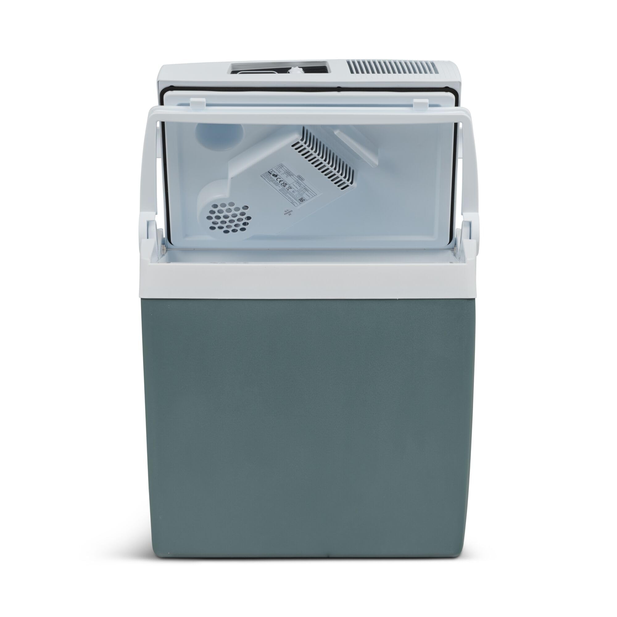 Mobicool ME24 Glacière électrique 23 l – 12 V et 230 V – Glacière compacte pour voiture avec double système de ventilation et compartiment pour câble dans le couvercle pour le camping, les vacances et