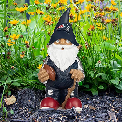 Image of NFL Resin 11.5 inch Team Logo Outdoor Garden Statue Gnome