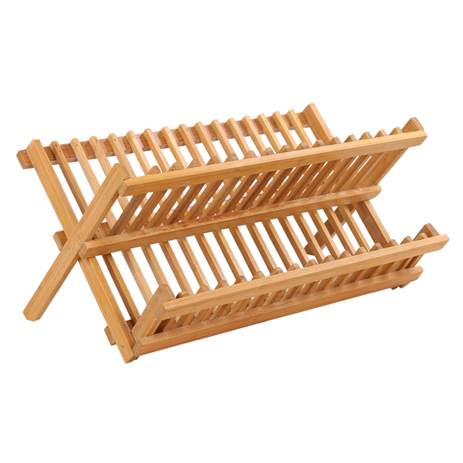 Moderno Bamboo Stazione di Asciugatura Per Ciotola Piatti Ciotole Tazze Legno Naturale Cucina Piano Di Lavoro Utensili Stand di Scarico Cucina Piano di Lavoro Organizzatore di Conservazione