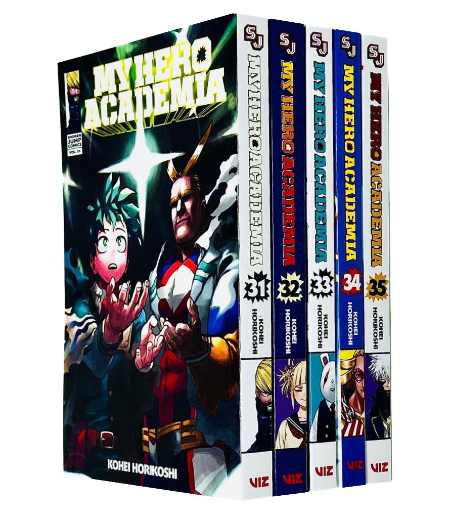 My Hero Academia 5 Books Collection Set Volumes (31-35) By Kohei Horikoshi