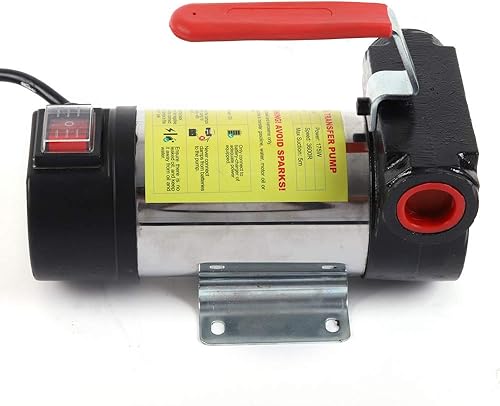 Miniatura 9 de Bomba de transferencia diésel, bomba de transferencia de combustible autocebante DC 12V para petróleo, diésel, biodiésel, kit de bomba de