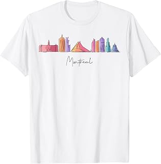 Travel Canada Montreal Canadian Family Vacation Souvenir Tee T-Shirt