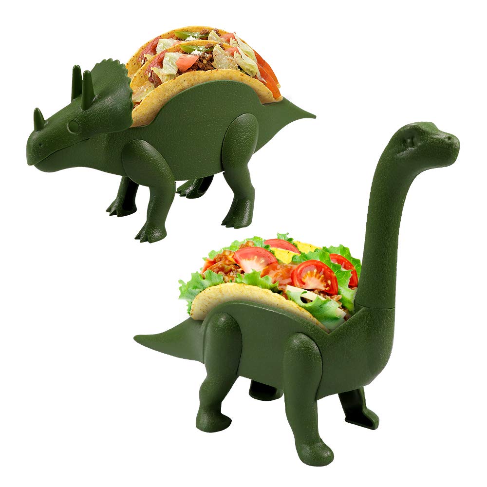 Buy Dinosaur Taco Holder Set Ultrasaurus and Triceratops Taco Stand