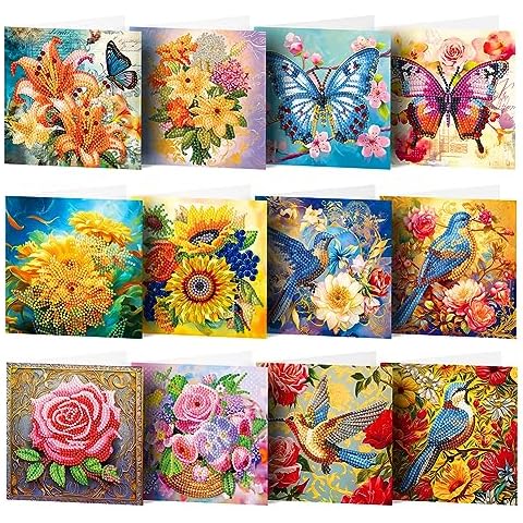 SPEPROECO DIY Diamond Painting Christmas Cards Cover