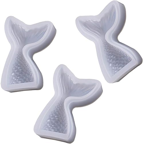 Miniatura 6 de Molde de epoxi para cola de sirena, estrella de mar, concha, bricolaje, resina artesanal, fabricación de moldes de silicona