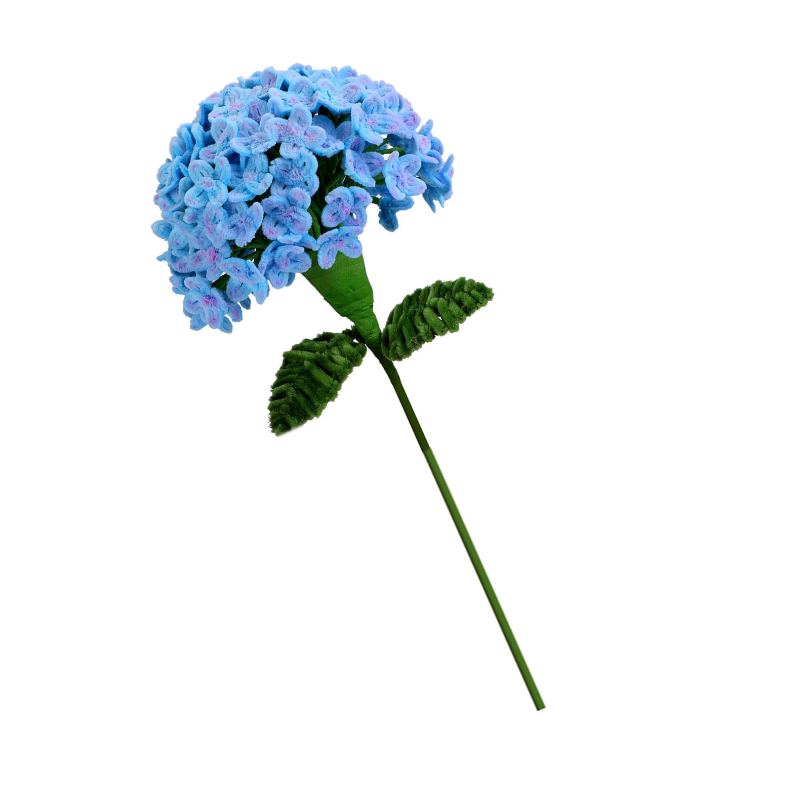 TFAOYS Pipe Cleaners Bouquets Supplies with Instruction Plush Stems Flower Craft Set for Wedding Home Decoration Artificial Flower Making for Adults & Kids