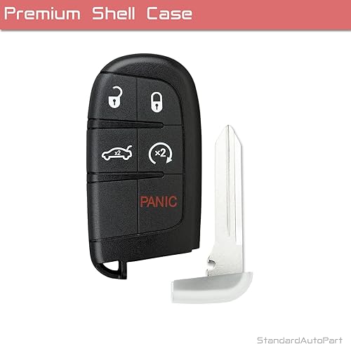 Miniatura 7 de StandardAutoPart Funda de repuesto para llavero inteligente de entrada sin llave para Journey Durango Compass M3N40821302 68066350AB M3N-40821302