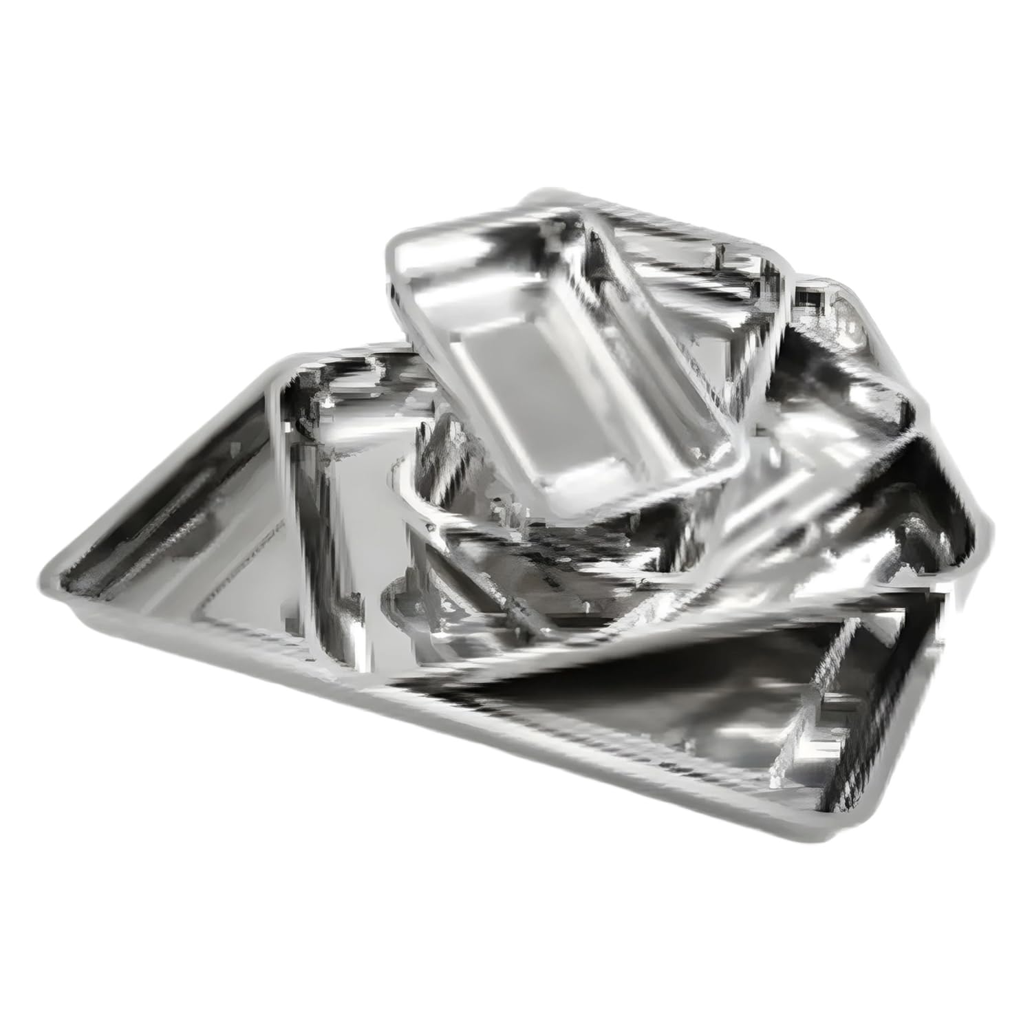 Bols Bürkle® en acier inoxydable, forme basse, 400x300x50