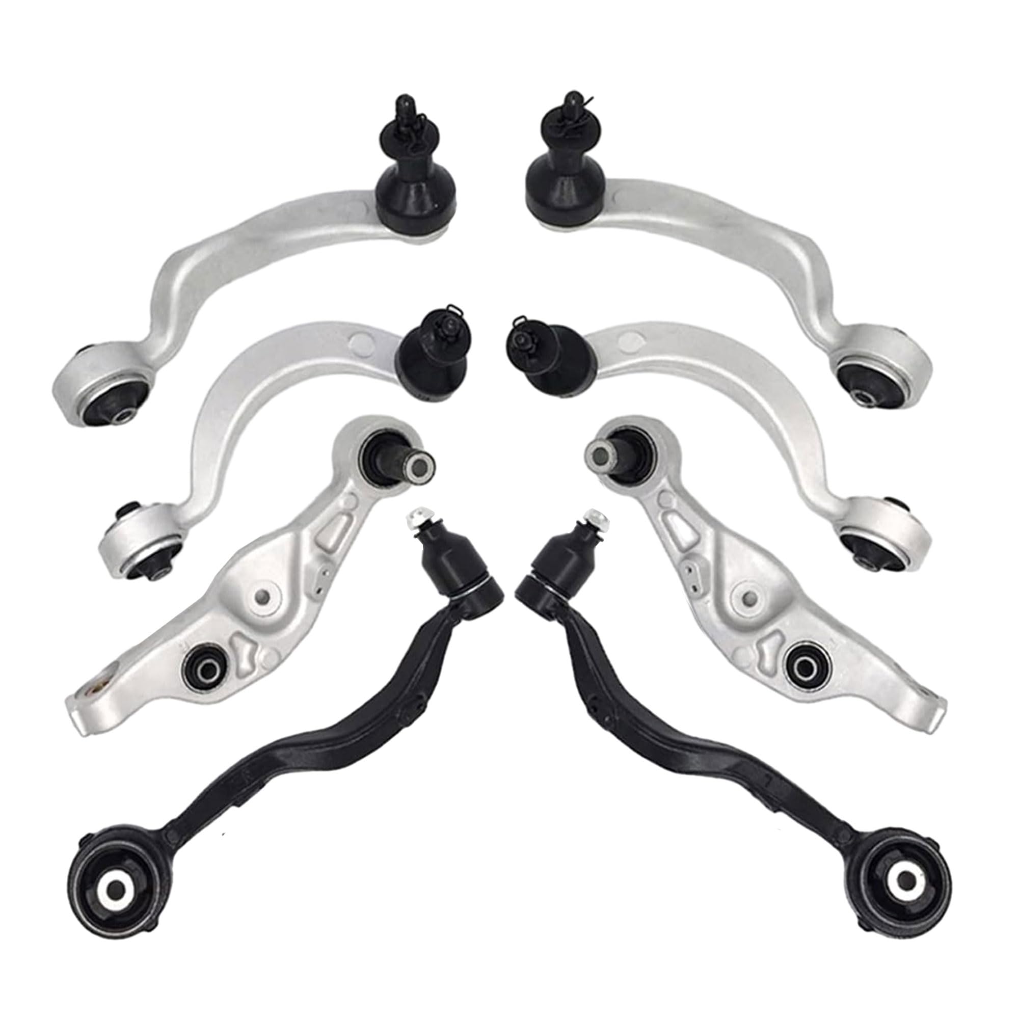 Amazon.com: AngyMeck 8PCS Suspension Kit RH LH Front Upper Lower