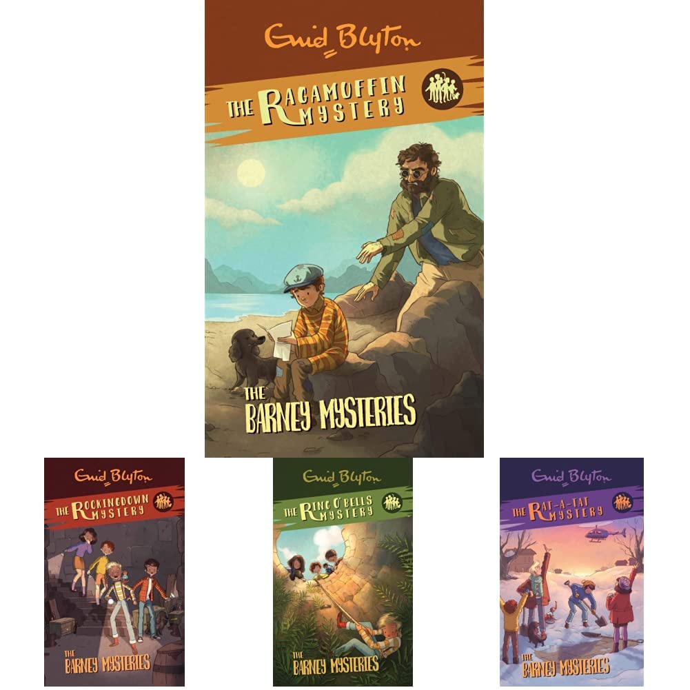 The Ragamuffin Mystery: Book 6+The Rat-a-tat Mystery: Book 5+The Ring O' Bells Mystery: Book 3+The Rockingdown Mystery: Book 1(Set of 4 Books)