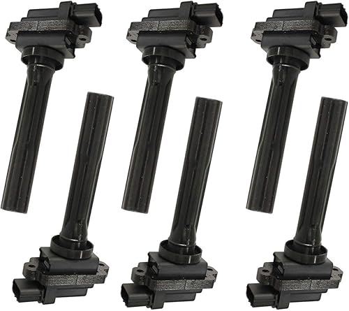 Paquete de 6 bobinas de encendido compatibles con Tracker 1.6L 2.0 L4 2.5L V6 Aerio Esteem Grand Vitara Sidekick XL-7 1.8L 2.0L 2.5L 2.7L L4 V6