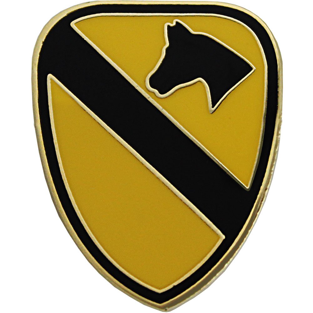 Mitchell ProffittU.S. Army 1st Cavalry Division 7/8" Lapel Pin
